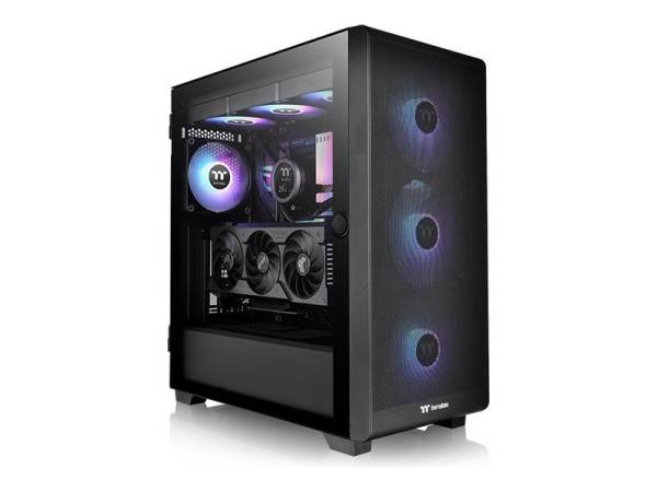 Thermaltake S250 ARGB (schwarz, Tempered Glass)