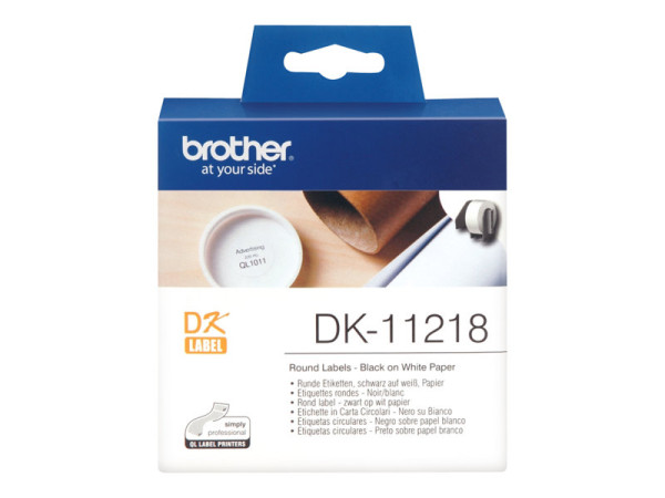 Brother Etikettenrolle DK-11218 Etiketten-Durchmesser: 24