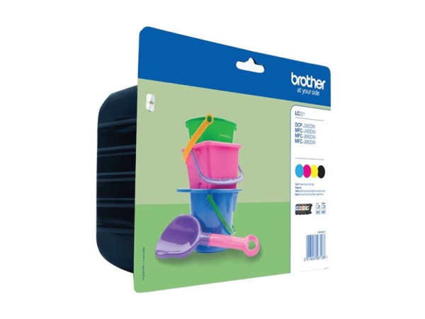 Brother Tinte Valuepack LC-221