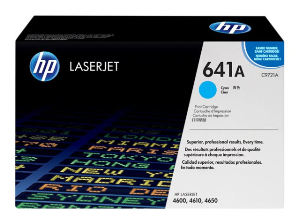 Toner HP C9721A Cyan für HP LJ 4650