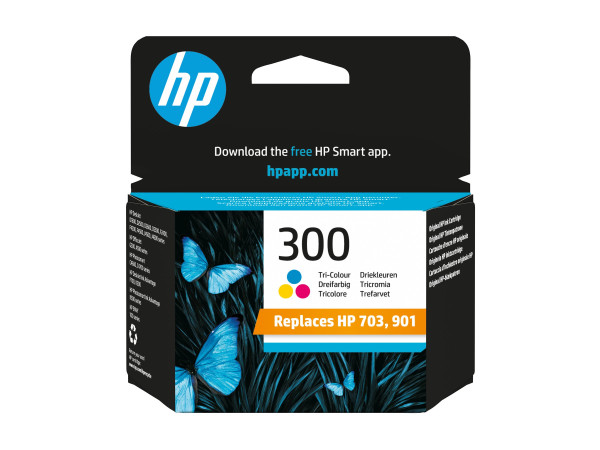 HP Nr.300 Tinte 3Farbig CC643EE Retail Tinte