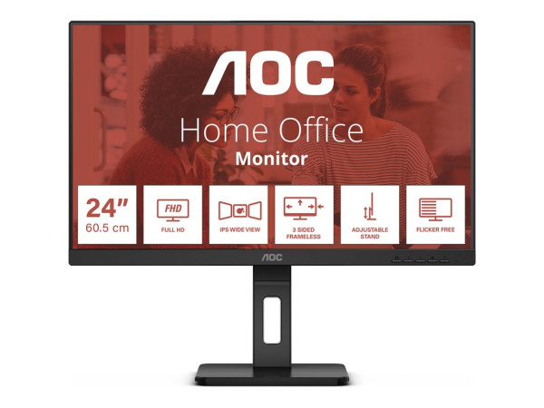 AOC 60,5cm (23,8") 24E3QAF 16:09 HDMI+DP VA black retail