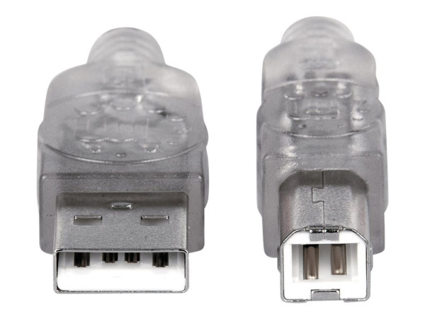 USB-Kabel Manhattan USB 2.0 Typ A -> Typ B St/St 1.8m si