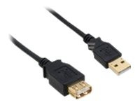 InLine® USB 2.0 Verlängerung, Stecker / Buchse, Typ A,