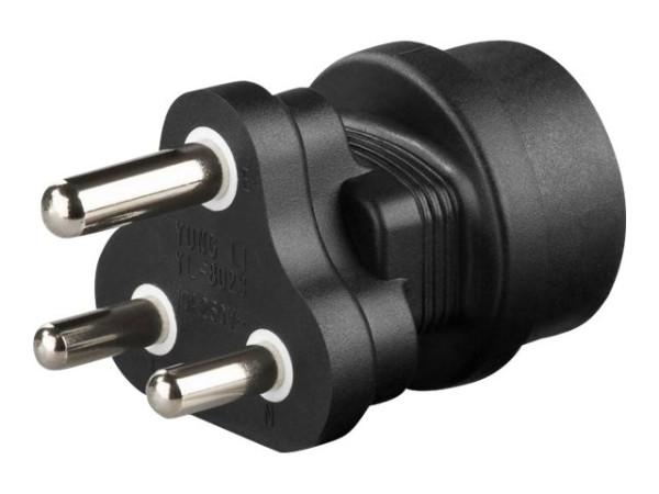 Goobay NK SET CEE7 Schutzkontakt ->SüdAfrika Schutzkontaktb