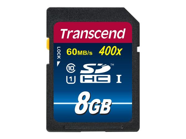 Secure Digital 8192MB 20MB/s Transcend Secure Digital SDHC