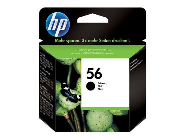 Tinte HP C6656AE schwarz (Nr. 56)
