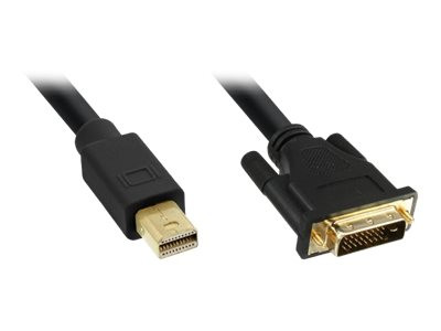 InLine Mini DisplayPort zu DVI Kabel, Mini DisplayPort Stec