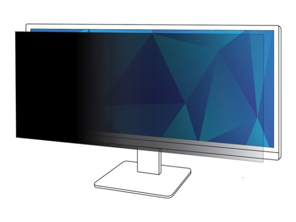 3m 3M Blickschutzfilter Std. f. TFT 34" | PF340W2B 34"