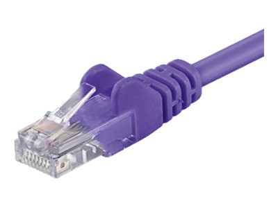 Goobay (ohne Kennzeichnung) CAT 5-050 UTP VIOLETT 0.50m CAT
