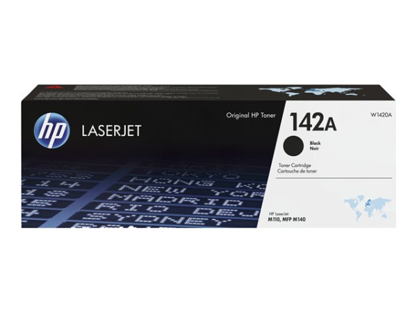 HP Toner W 1420 A schwarz No. 142 A
