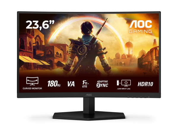 AOC C24G42E (59.9 cm (23.6 Zoll), schwarz (matt), FullHD,