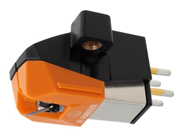 Audio Technica AT-VM95EN (schwarz/orange, MM-Tonabnehmer,
