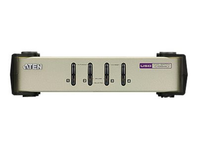 KVM Switch ATEN für 4PC mit VGA PS/2+USB, CS84U