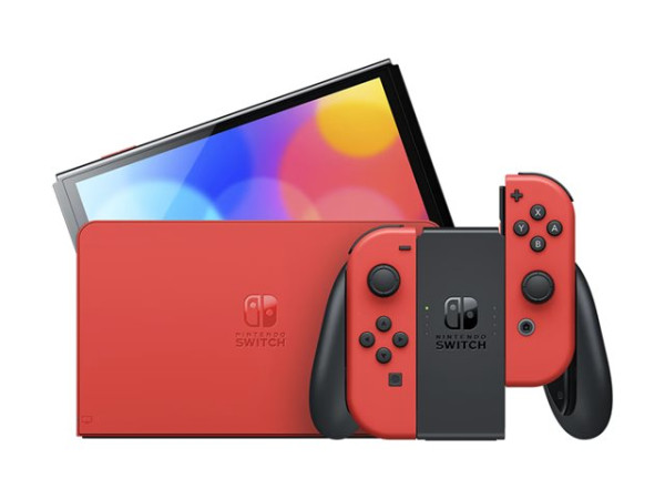 Nintendo Switch (OLED-Modell) Mario Red Edition (rot)