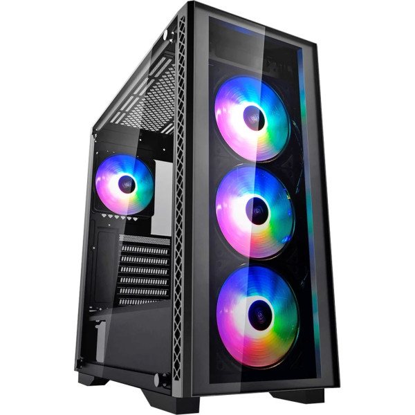 Deepcool MATREXX 50 ADD-RGB 4F bk ATX schwarz,