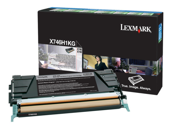 Lexmark Toner BK X746H1KG