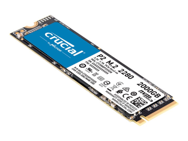 Crucial SSD 2TB 1900/2400 P2 M.2 CRU