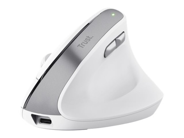Trust Bayo II Ergonomic Wireless Mouse weiß USB