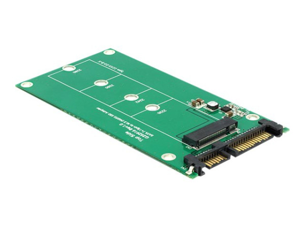 Konverter Delock SATA 22Pin -> 67Pin M.2 NGFF Key B Slot