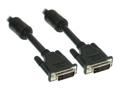 InLine® DVI-I Kabel, digital/analog, 18+5 Stecker /