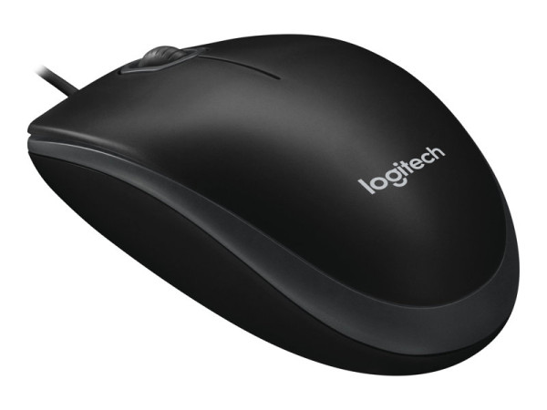 Maus Logitech B100 Optical USB Mouse black