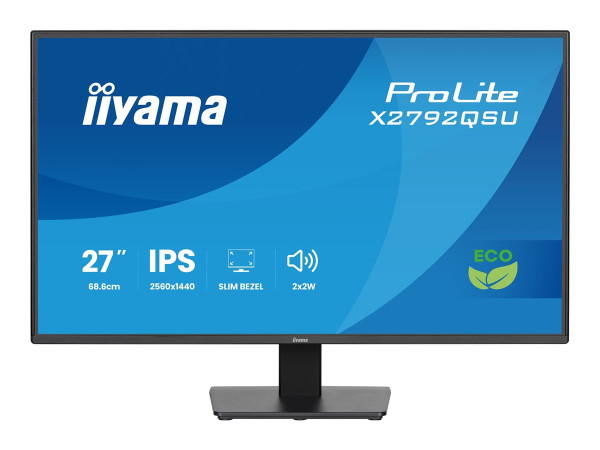 Iiyama ProLite X2792QSU-B1 (68.6 cm (27 Zoll), schwarz