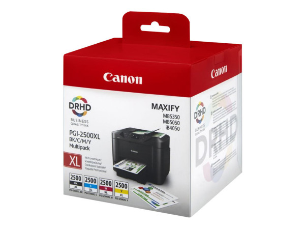 Canon Tinte Multipack PGI-2500XL C/M/Y/BK