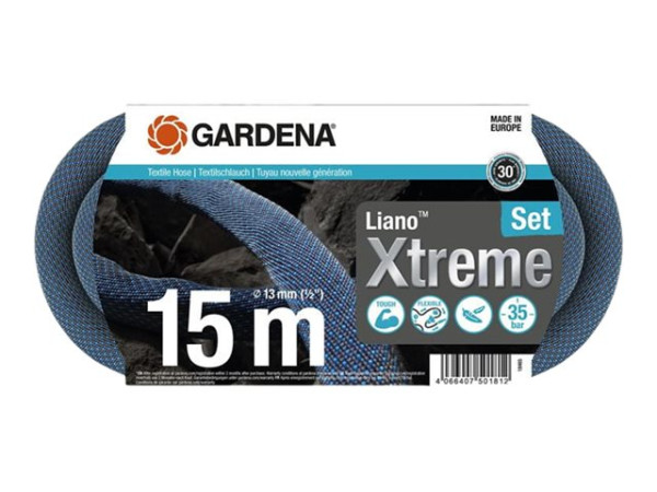 Gardena Gard Textils. Liano Xtreme 1/2", 15m Set 18465-20