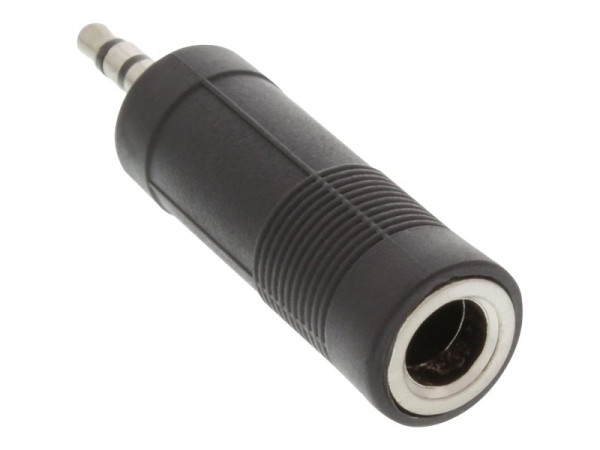 InLineÂ® Audio Adapter, 3,5mm Klinke Stecker Stereo an