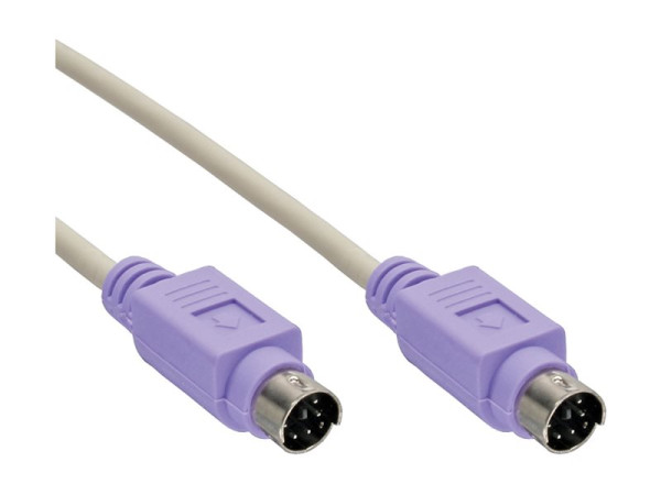 InLine® PS/2 Kabel, Stecker / Stecker, PC 99, Farbe