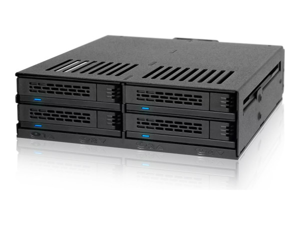 Icy Dock ExpressCage MB324V4P-B (schwarz)