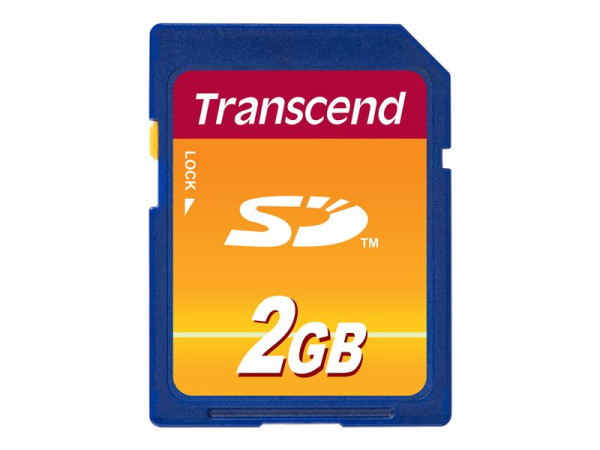 2 GB SD SecureDigital CARD TRANSCEND (TS2GSDC)