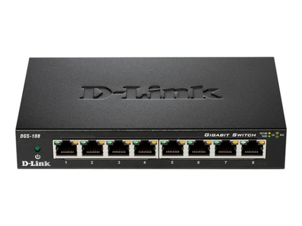 D-Link DGS-108/E 8-port Gigabit Switch retail