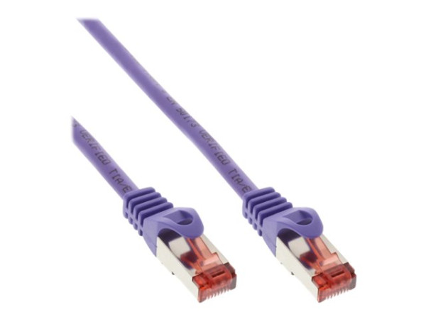 InLine« Patchkabel, S/FTP (PiMf), Cat.6, purple, 20m