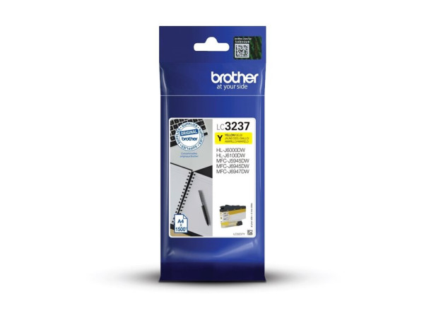 Brother Tinte YE LC-3237Y Tinte Gelb