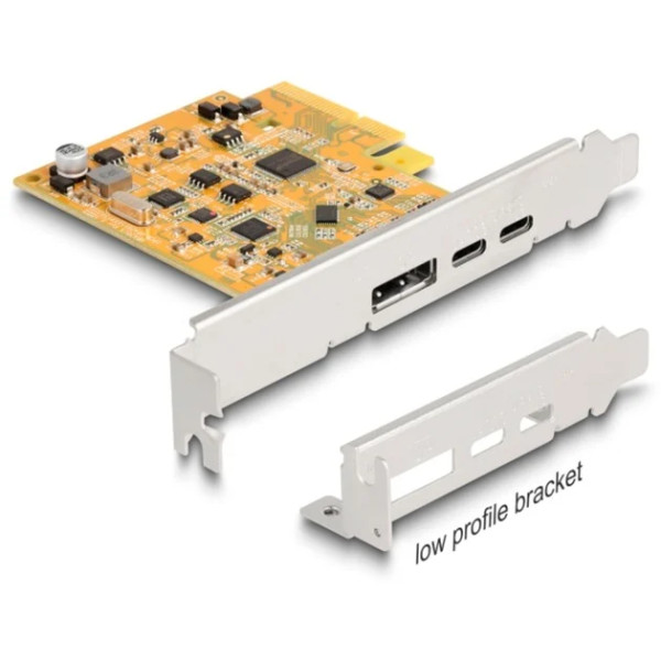 DeLOCK PCIe x4 Karte zu 1x ext. USB-C 10 Gbit/s B. + 1x