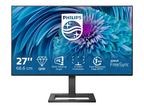 Philips E-line 275E2FAE - LED-Monitor - 68.6 cm (27") - 2560