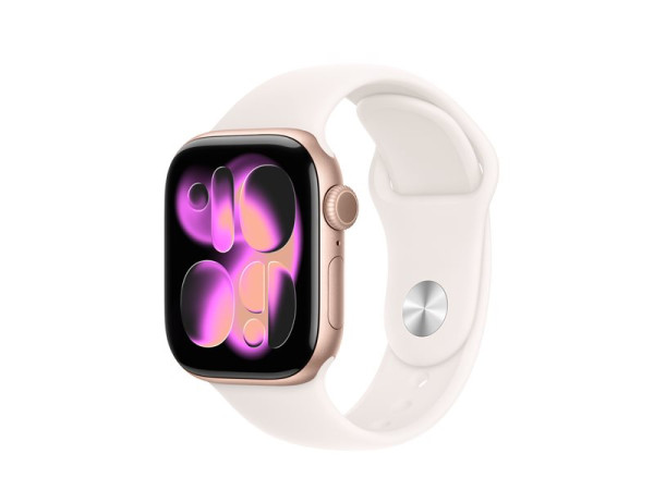 Apple Watch Series 11 (roségold, Aluminium, 42 mm,