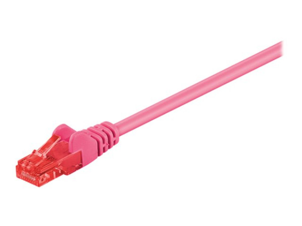 Goobay (ohne Kennzeichnung) CAT 6-025 UTP MAGENTA 0.25m CAT