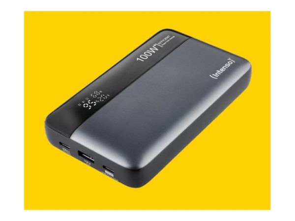 Intenso Powerbank HE20000 (grau/schwarz, 20.000 mAh, PD