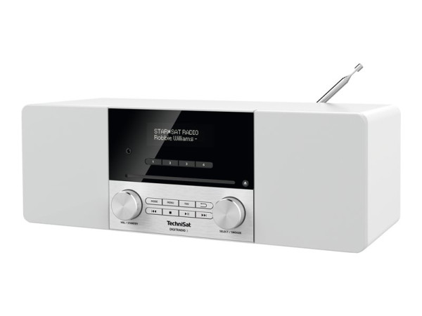 TechniSat DIGITRADIO 3 (weiß, DAB, UKW, Bluetooth)