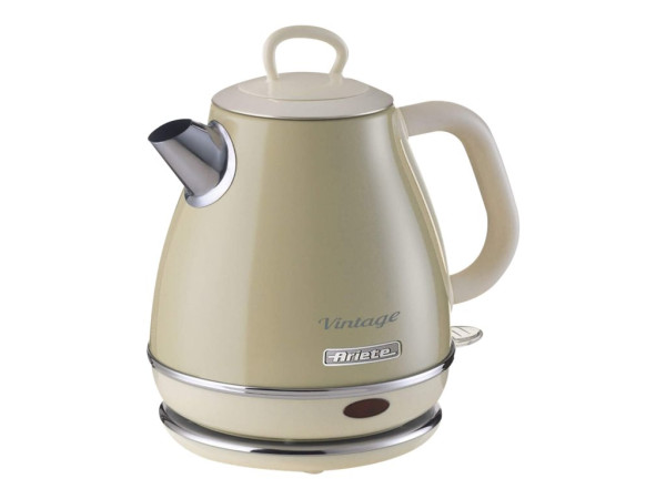 Ariete Vintage Wasserkocher Beige (beige, 1.630 Watt, 1