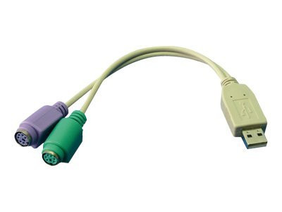 Adapter LogiLink USB A > PS/2 0.20m