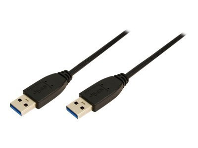 USB-Kabel LogiLink 3.0 A St / A St 1m