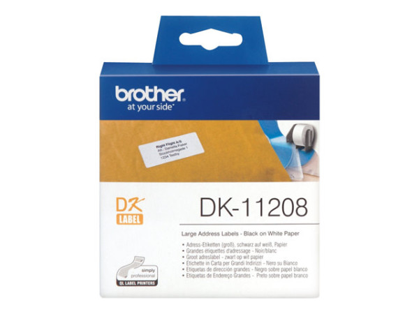 Brother DK-11208 Adressetiketten