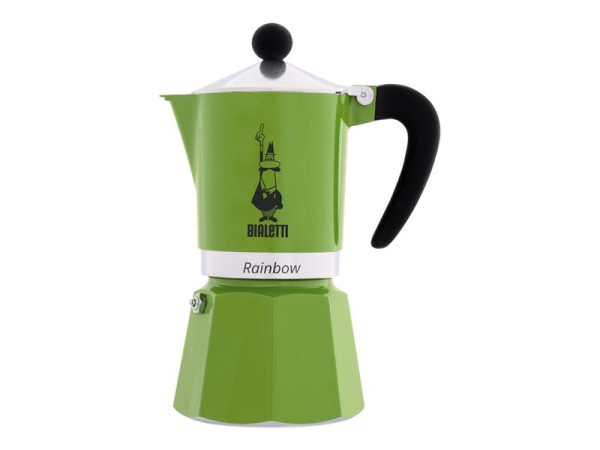 Bialetti Bial Moka Rainbow 1 Cup Green gn | 1 Tasse