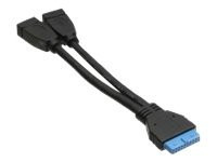 InLine® USB 3.0 Adapterkabel, 2x Buchse A auf