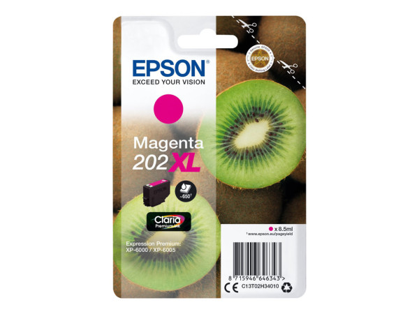 Epson Tinte 202XL magenta C13T02H34010 (Claria Premium)