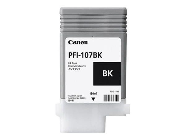 Canon Tinte schwarz PFI-107BK Tinte Schwarz 130 ml